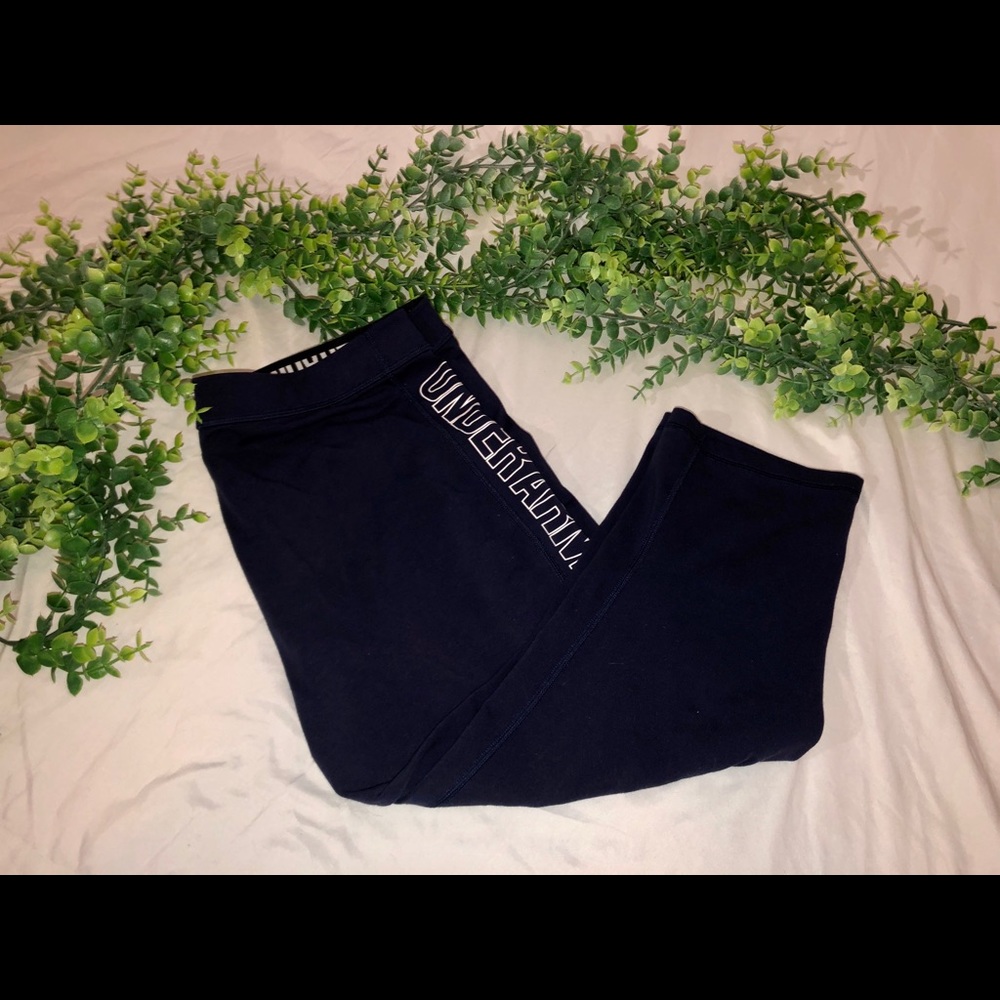 XL Navy Blue Under Armour Capri